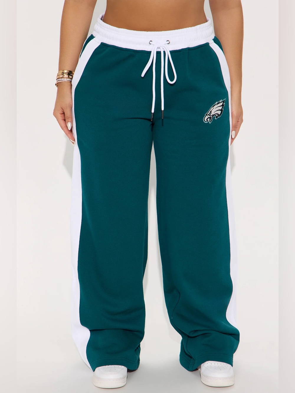NFL Philadelphia Eagles Wide Leg Sweatpants w/ Pockets Size Large